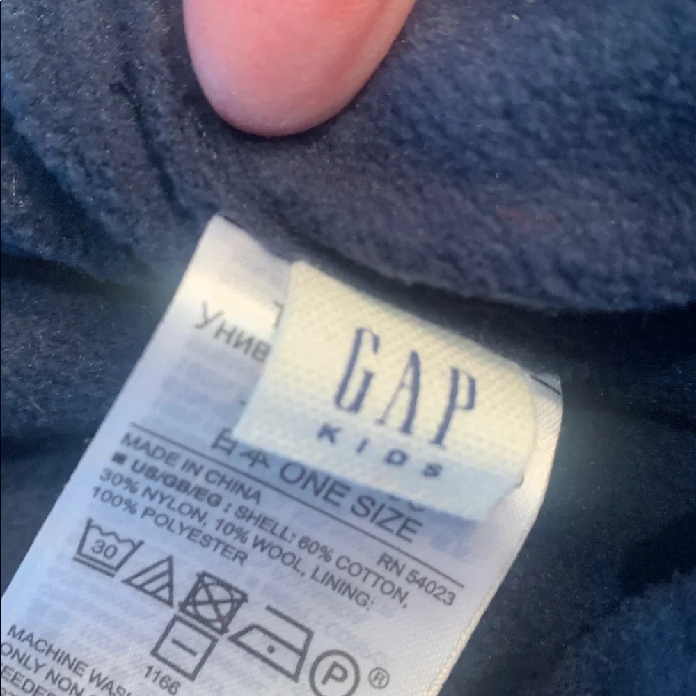 GAP Kids Multicolor Striped Mittens and Neck Warmer